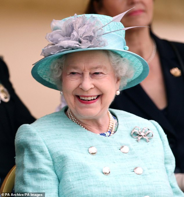 Queen Elizabeth (photo) wore the earrings during her Diamond Jubilee visit to Nottingha