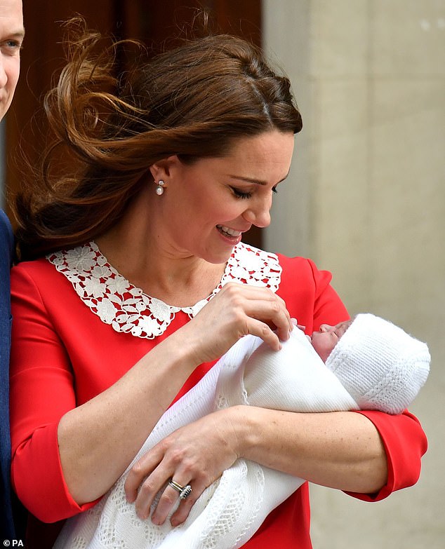 The Duchess famously wore the jewels during her appearance in the Lindo Wing following the birth of Prince Louis in 2018