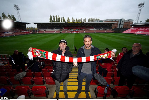 Hollywood owners Ryan Reynolds (left) and Rob McElhenney (right) have helped attract big names to the club