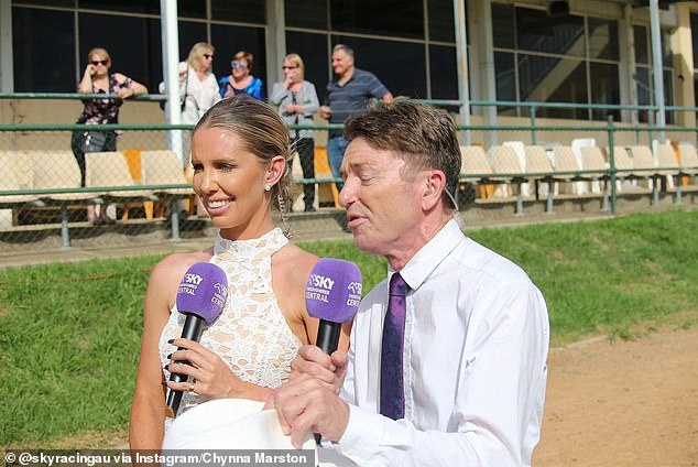 Marston (pictured left) has resigned as a presenter at Sky Racing after initially being stood down in July