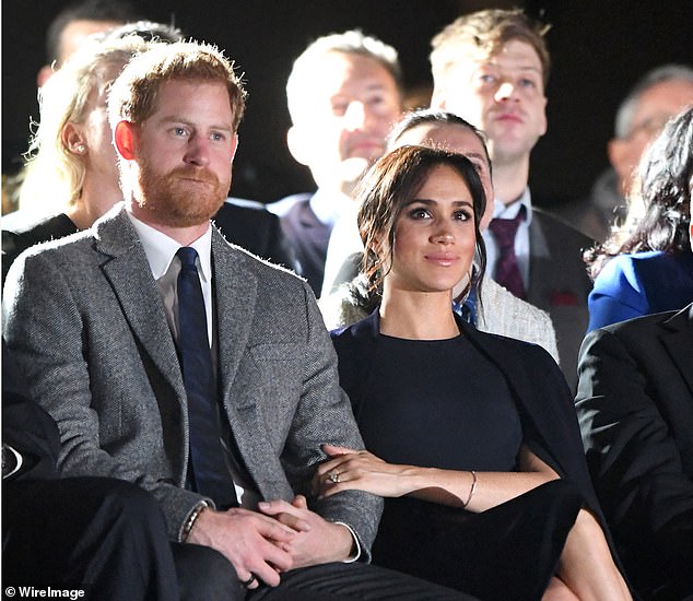 Harry and Meghan attend the opening ceremony of the 2018 Invictus Games in Sydney, Australia.  Harry founded the games, which first took place in 2014