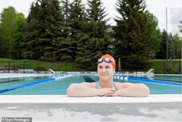 Ms. Prekeges was a competitive swimmer before she was diagnosed with blood cancer