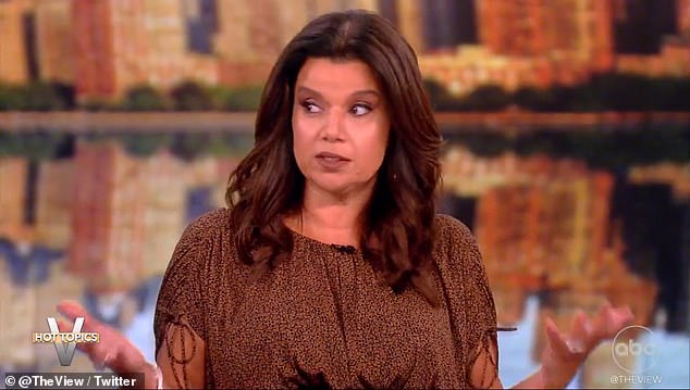 Ana Navarro, co-host of The View, said migrants fleeing to New York City 'should be resettled differently'