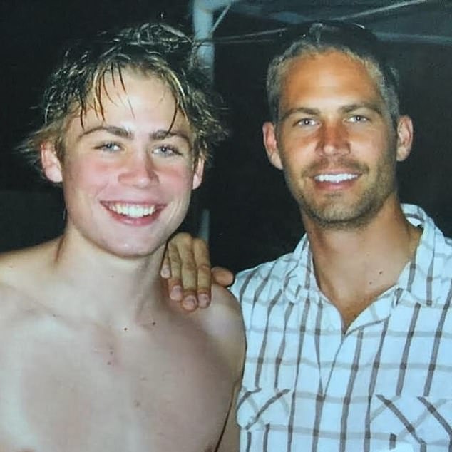 Cody (seen with Paul) was 25 when his brother passed away - and now he's opening up about the incredible impact his brother had on his life