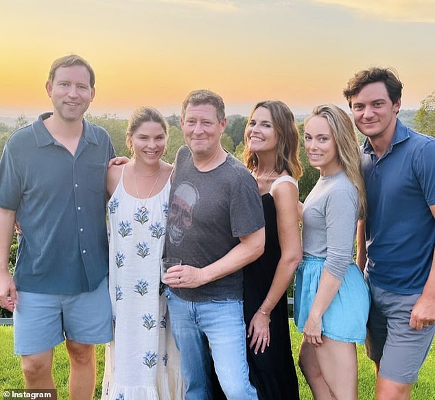 Guthrie and Feldman spent Labor Day weekend with her co-star, Jenna Bush Hager, and her family, including her husband, Henry Hager, and their friends, Laird and Ross Gough