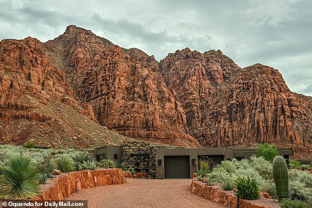 Jody Hildebrandt's home in Ivins, Utah, as seen last week