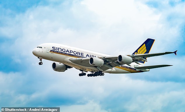 The Wellington couple were on a Singapore Airlines flight from Paris to Singapore on their way home to New Zealand