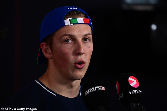 Young Liam Lawson from New Zealand takes the place of the injured Australian in the AlphaTauri car