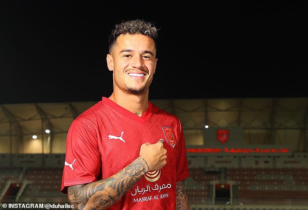 1694247284 894 TRANSFER GOSSIP Philippe Coutinho joins Qatari champions Al Duhail on loan