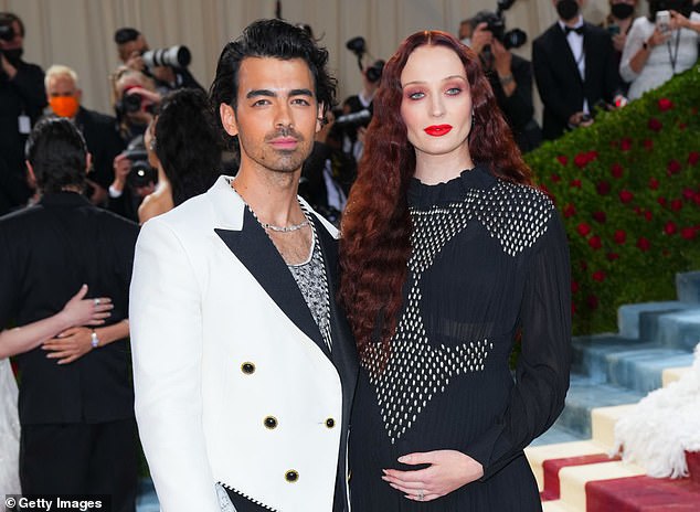 Different worlds, the low-key celebration is a far cry from landing a coveted invite to the Met Gala in New York.  Sophie and Joe attended the Met Gala last year