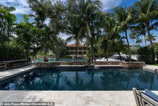 Epic: On top of his choice of the ring, the couple's recent real estate projects have led to trouble in paradise when they listed their incredible Miami mansion for $15 million in August