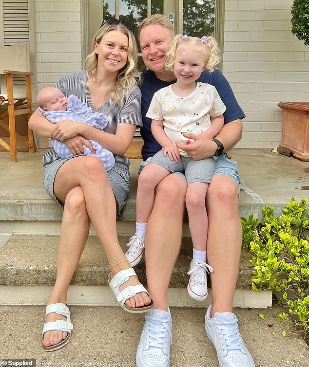 She started making notes for Josh to raise their daughters Tottie (left) and Polly (right) if she lost her battle with cancer: 'The little things I did as a mother that he might not have thought about'