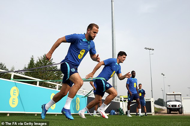 The England captain will lead the Three Lions against Ukraine on Saturday evening