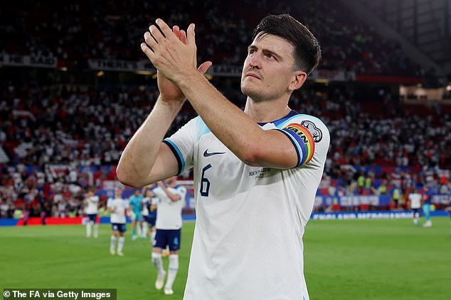 Harry Maguire earns the trust of Southgate and continues to start for England, despite barely playing for his club Manchester United