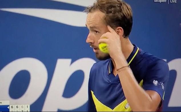 Daniil Medvedev was furious with a group of fans at the US Open, accusing them of being 'stupid'