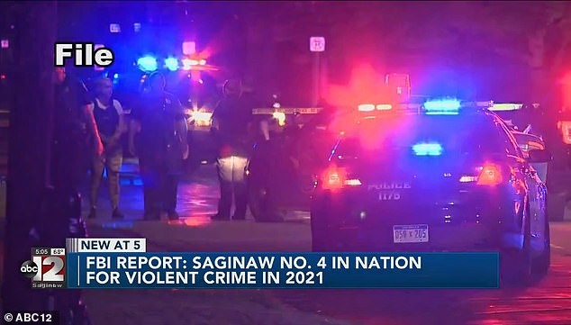 Saginaw, Michigan has been demoted from the fourth most dangerous place to third this year