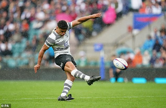 Fiji will be without playmaker Caleb Muntz, whose knee injury has disrupted their side at the end of the tournament