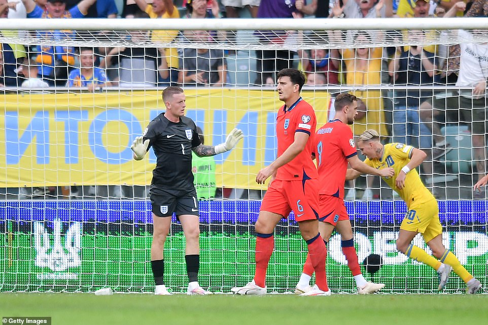 There were angry recriminations in the English defense after they allowed the hosts to score with their first shot of the match