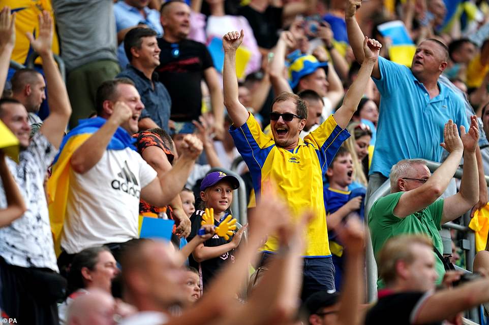 Home fans erupted with joy after Zinchenko found the net against the run of play to give Serhiy Rebrov's men the lead in Poland