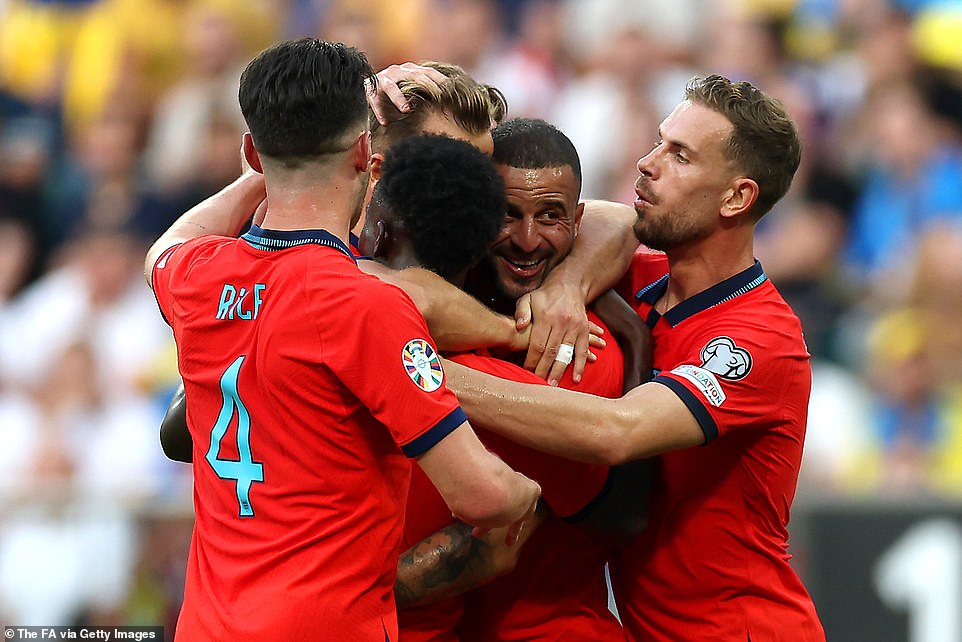 He was heckled by teammates after becoming the second-oldest player after Jimmy Moore to score his first goal for England