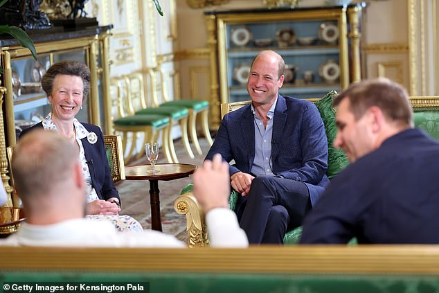 In the 50-minute episode, the Prince and Princess of Wales and Anne, the Princess Royal, talk to Tindall, husband of Anne's daughter Zara