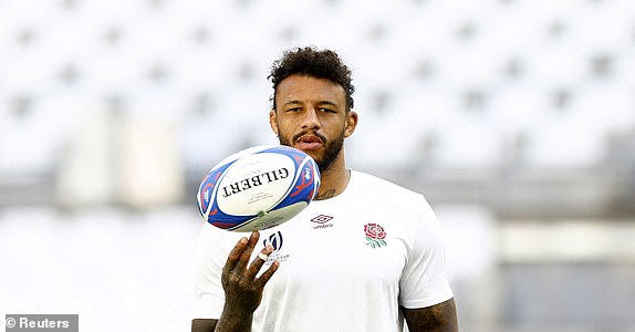 Rugby Union - Rugby World Cup 2023 - England Training - Orange Velodrome, Marseille, France - September 8, 2023 England's Courtney Lawes during training REUTERS / Peter Cziborra