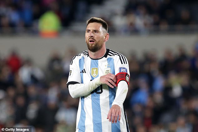 Messi played 89 minutes of Argentina's victory over Ecuador before being substituted at the end