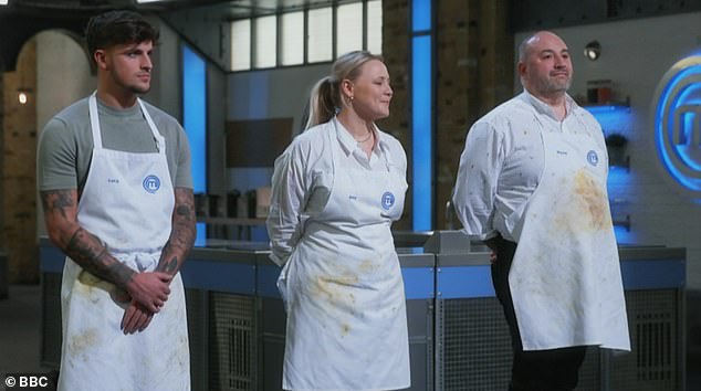 Challenge: The final trio were tasked with cooking a flawless three-course meal for the judges within two hours in a last-ditch effort to be named the 18th Celebrity MasterChef champions