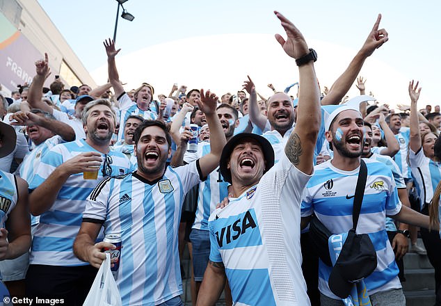 Pumas supporters brought the sound and color to the Stade Velodrome, but were ultimately left ashen-faced at their side's performance