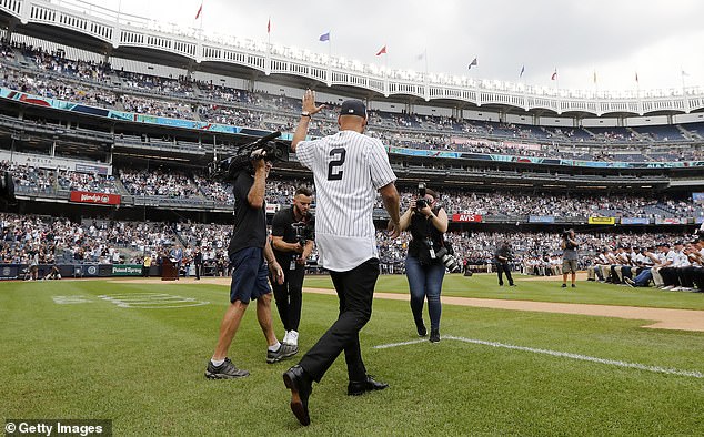 Jeter will be introduced during the New York Yankees Old Timer's Day ahead of Saturday's rainout