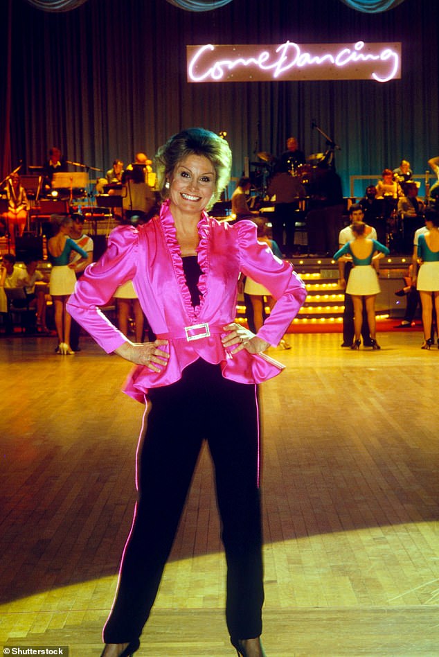 Angela Rippon presented Strictly's predecessor Come Dancing in 1988