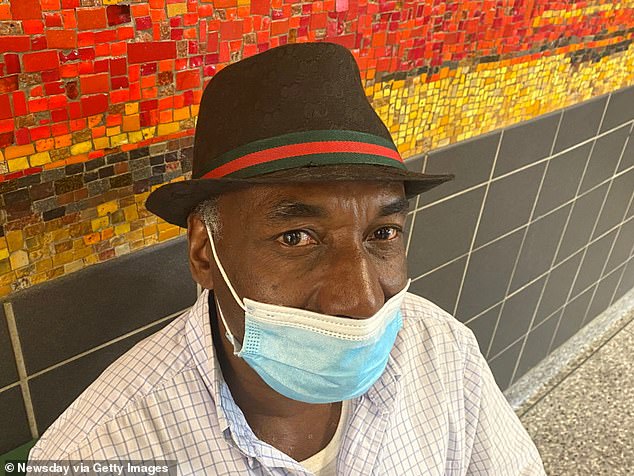 In Uniondale, New York, a resident said last month that he wears a mask while working as a home health aide for a 70-year-old man due to the recent rise in COVID hospitalizations