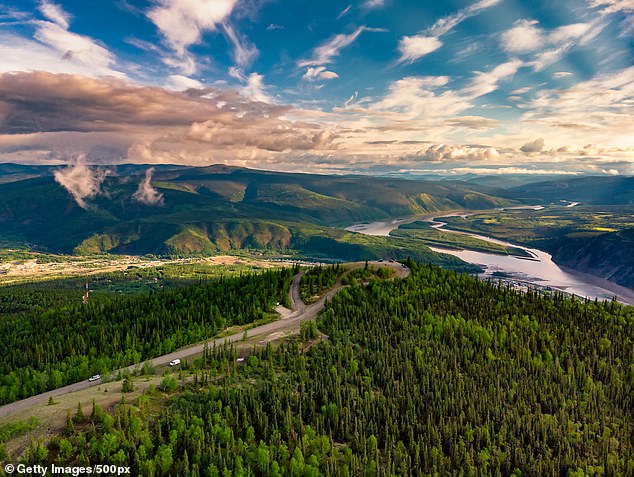 The enigmatic craft was shot down over the Yukon region by US fighter jets and was one of three high-profile UAPs tracked over North American airspace for three days in February.