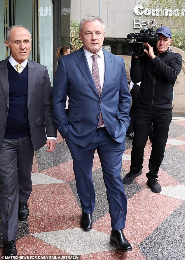 Kent (pictured outside court on May 17) has previously said that despite the allegations he did not believe his TV and newspaper careers were over