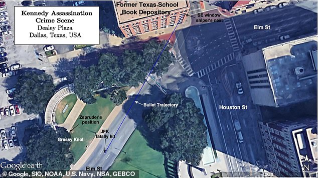 According to the Warren Commission, Kennedy was assassinated by a lone gunman, Lee Harvey Oswald, who fired three shots from the sixth floor of the Texas School Book Depository.