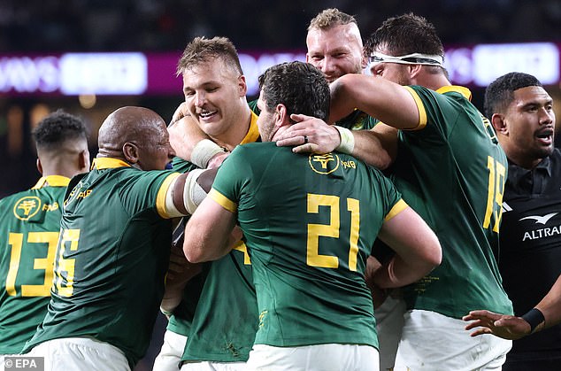 But Scotland faces a difficult task against World Cup holder South Africa on Sunday