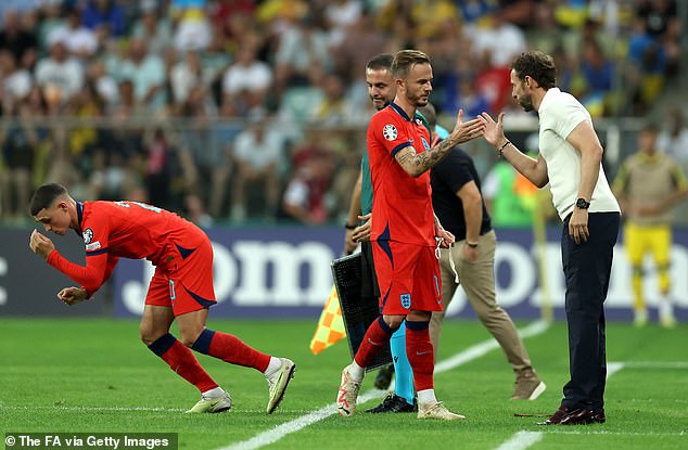 Maddison was hooked on Phil Foden and he must battle the Man City man to become England's No.10