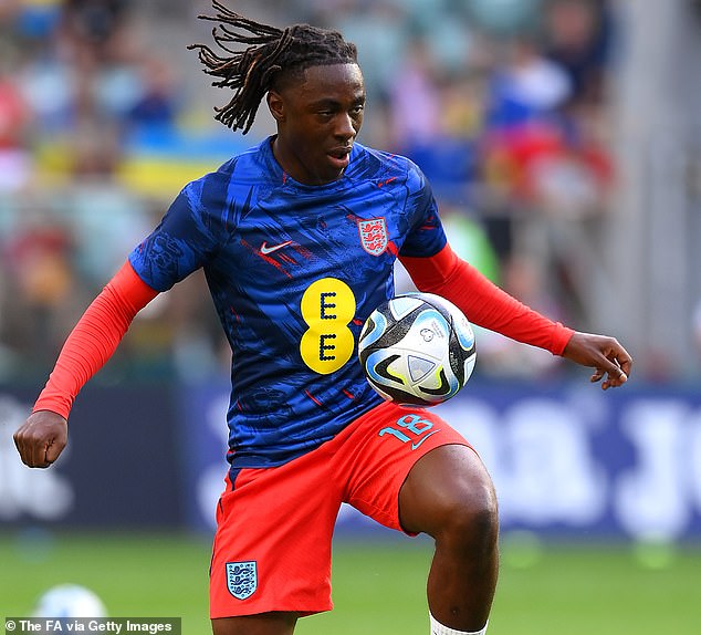 I would love to see exciting young Crystal Palace talent Eberechi Eze play against Scotland on Tuesday