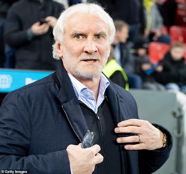 German national team director Rudi Voller has told stars they 'can't fuck their pants now'