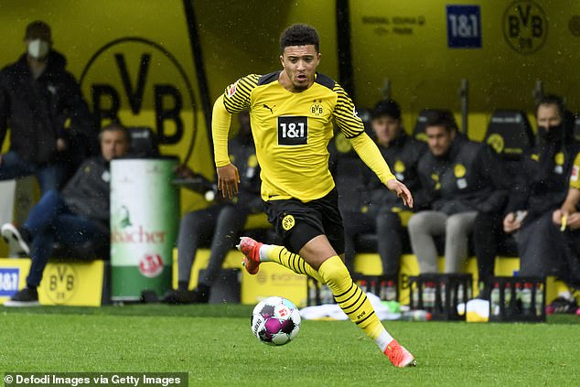 Sancho's previous club, Borussia Dortmund, is keen to bring the player back to Germany