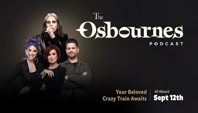 The Osbournes Podcast officially returns on September 12 after a five-year absence