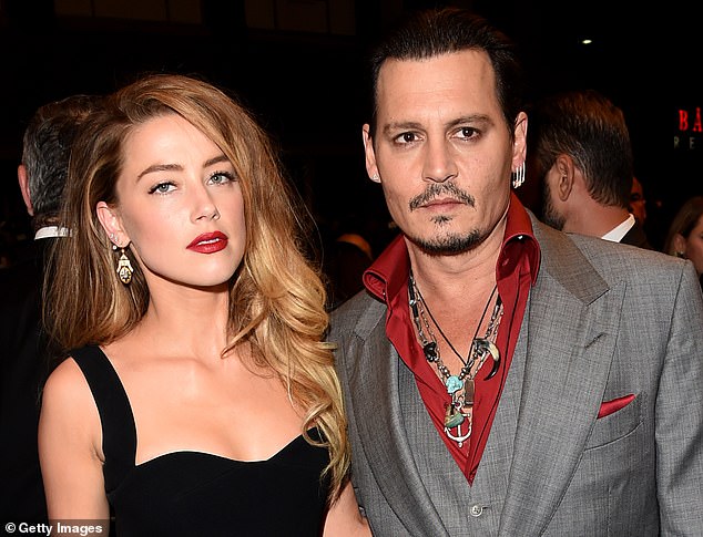 As they were: However, Johnny's career has spent the last few years in the doldrums due to his legal battle with his ex-wife Amber Heard, with whom he was pictured in 2015.