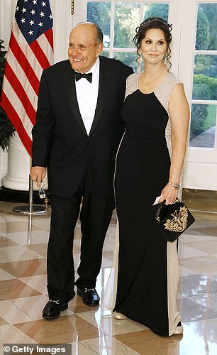 Giuliani and Ryan attended a state dinner together at the White House in 2019