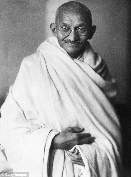 Mahatma Gandhi was the architect of a form of nonviolent civil disobedience, organizing boycotts against British institutions in a tactic that would influence the world