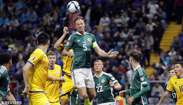 New Man Utd recruit Jonny Evans failed to lead Northern Ireland to victory