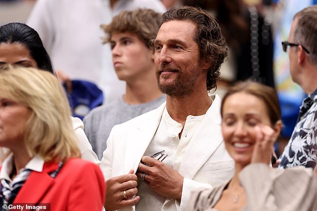 Oscar-winning actor Matthew McConaughey came to New York just one day after his stay in Alabama