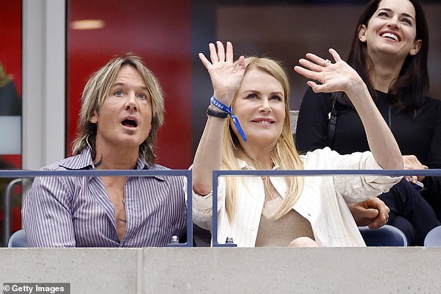 The couple were regulars at the US Open this year