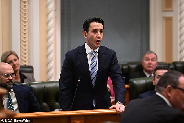 Opposition leader David Crisafulli (pictured) criticized Labour's 'chaos and crisis'