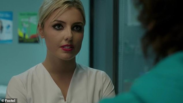 She also appeared in 22 episodes of Foxtel's Wentworth, playing nurse Lee Radcliffe