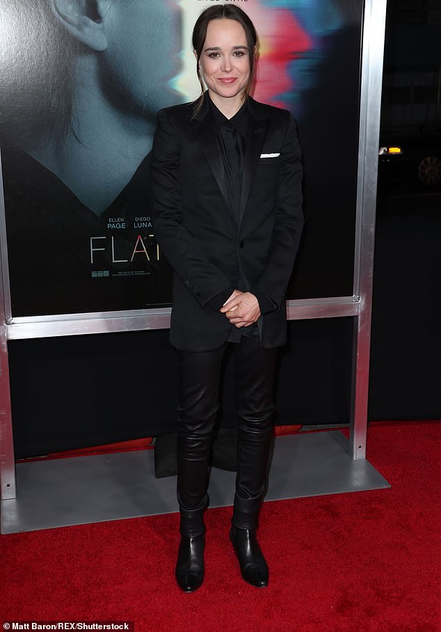 Last movie red carpet: The last time Page walked the red carpet for a movie was in 2017 for the Flatliners remake, before switching to Ellen Page's Elliot Page in 2020